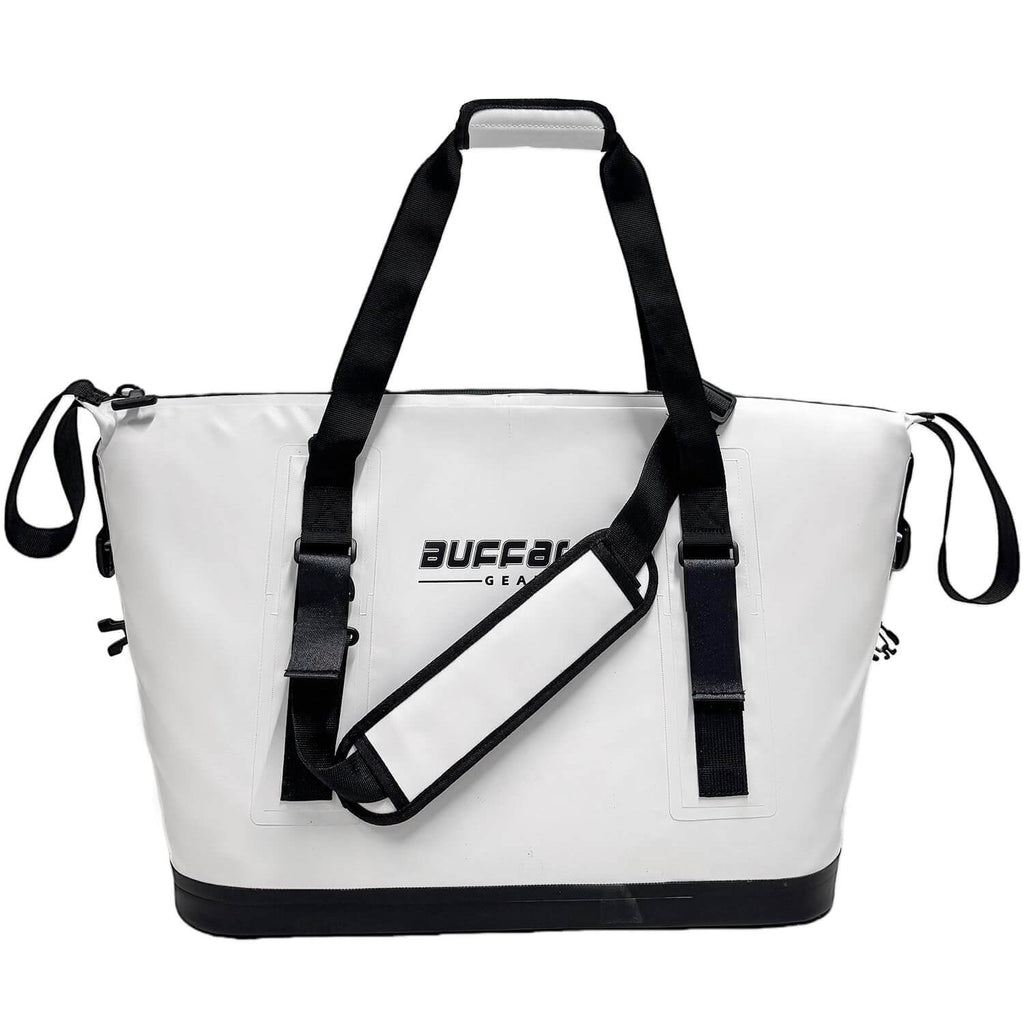 37QT Fish Cooler Bag With Fishing Rod Holder